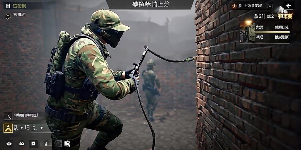 和平精英攀爬偷袭技巧，悄悄上分，敌人毫无防备！和平精英攀爬偷袭嚼技，无声上分，让敌人猝不及防！  第1张